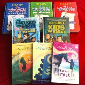 8 LOT CHILDRENS BOOKS - 8 YRS + - EXCELLENT CONDITION